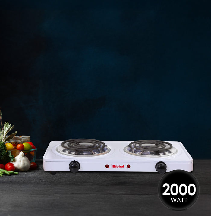 Nobel Spiral Hot Plate 10KG Silver Color NHPS002