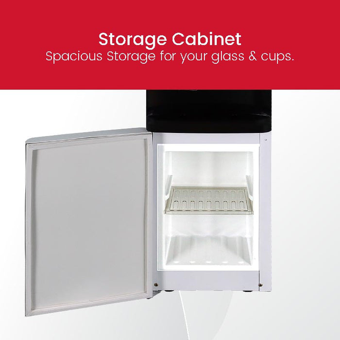 Nobel Water Dispenser Free Standing White Cabinet NWD1602