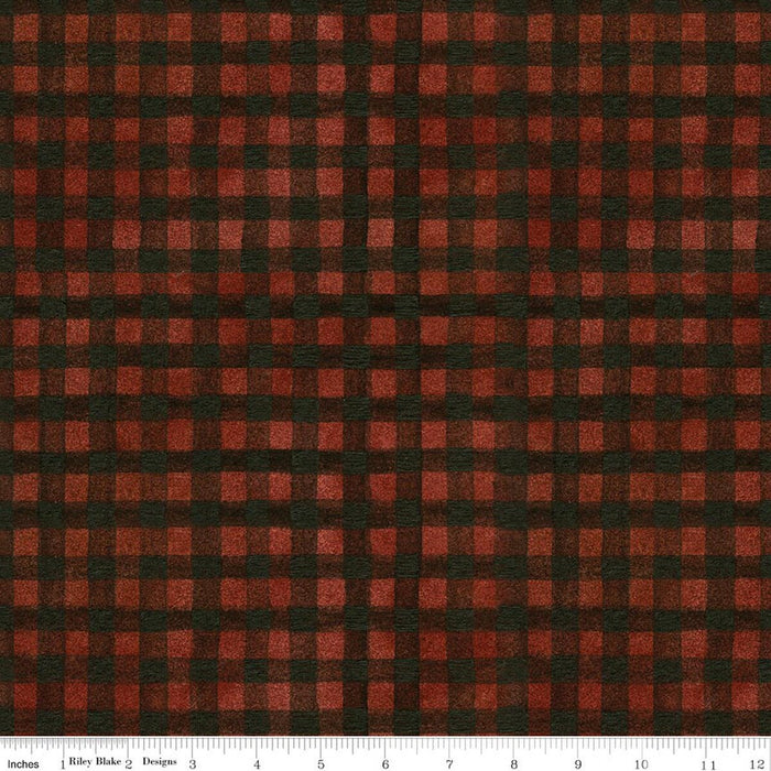 Northern Christmas - Buffalo Check Red - C17835-RED
