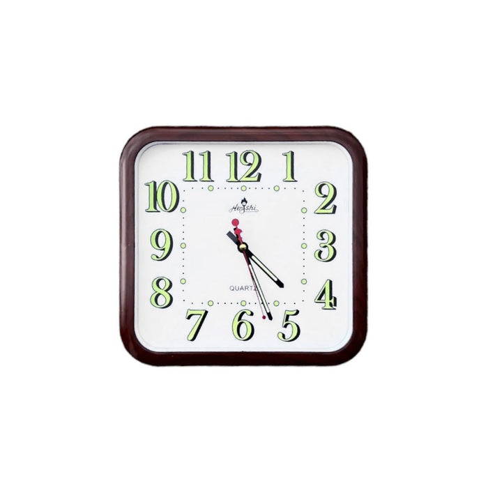 N.WALL CLOCK SQ 28CM (HFH0116)