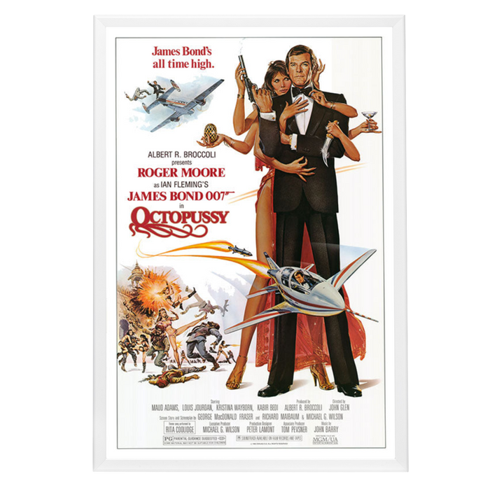 "Octopussy" (1983) Framed Movie Poster