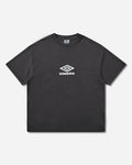 Umbro Og Logo T Shirt Washed Black T-Shirts Top UBMW0238JY55 BLK0020