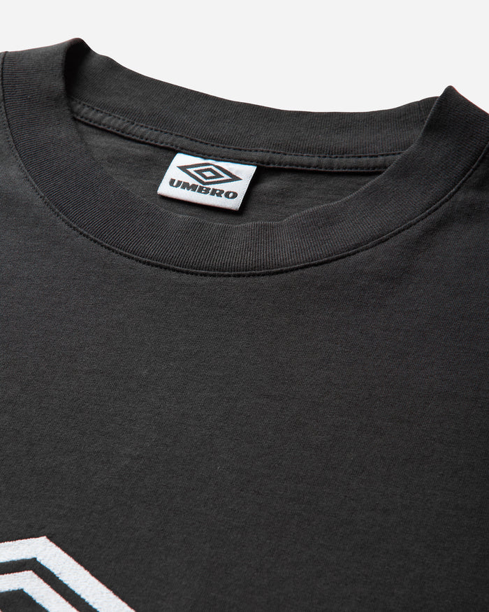 Umbro Og Logo T Shirt Washed Black T-Shirts Top UBMW0238JY55 BLK0020