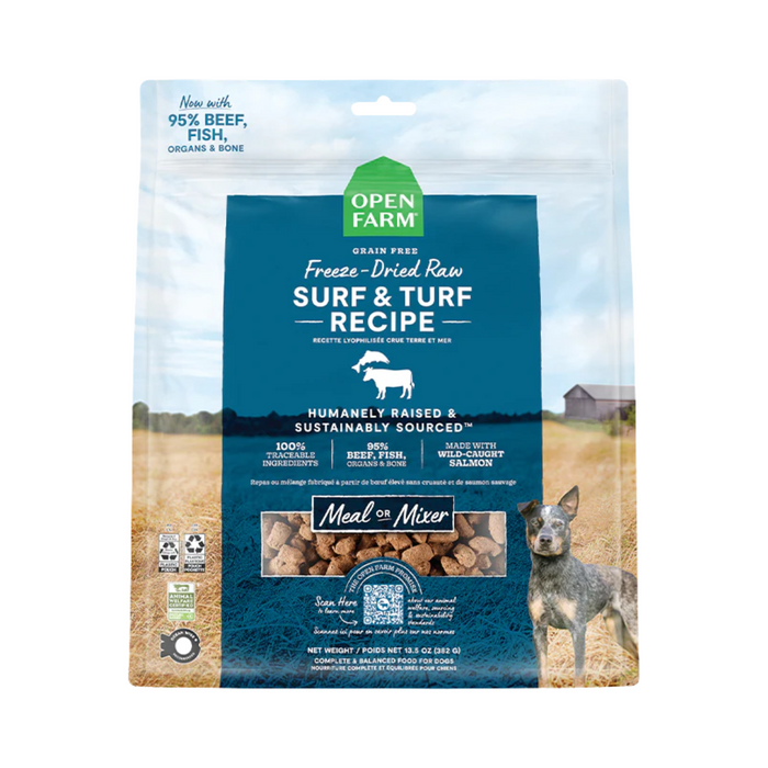 Open Farm Freeze Dried Certified Surf & Turf