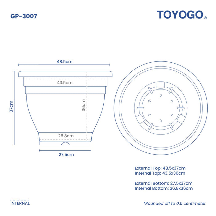 ORA GARDEN POT - NO.6 (GP3007)
