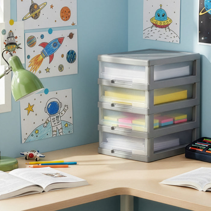 ORDINA 4 TIER OFFICE DRAWER (801-4)