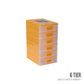ORGANIZZA 6 TIER MINI DRAWER (201-6)