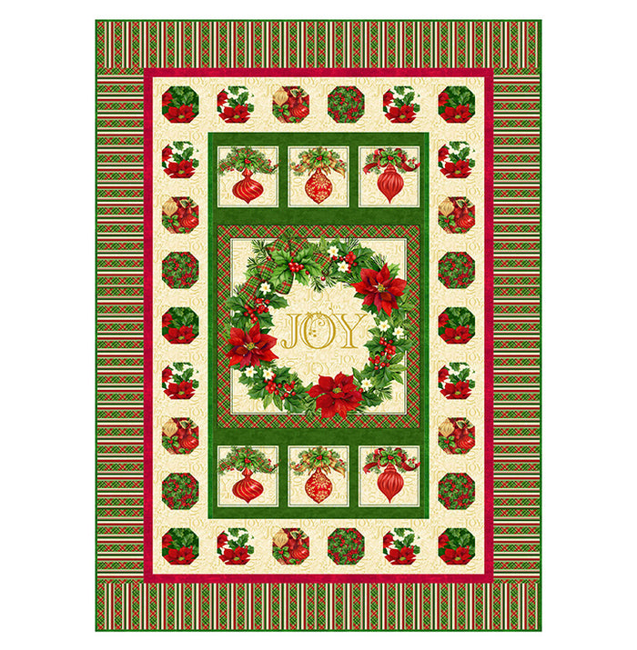 Ornaments and Wreath