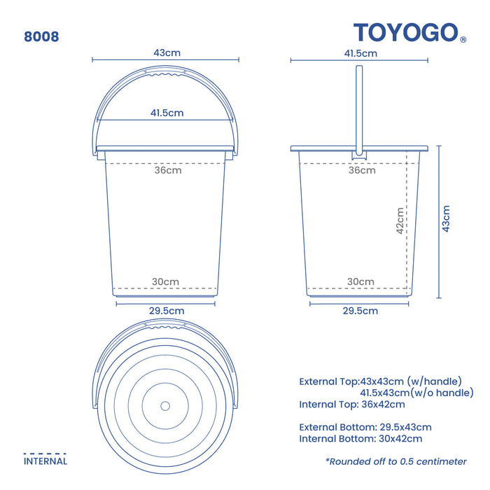 PAIL 8 GAL (8008)