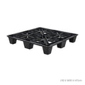 PALLET FOR EXPORT USE (BLACK/GREEN) (P-7782)