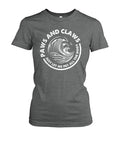 Paws and claws  - Men's and Women's t-shirt , Hoodies for Dog Lovers - myfunfarm - clothing acceessories shoes for cow lovers, pig, horse, cat, sheep, dog, chicken, goat farmer