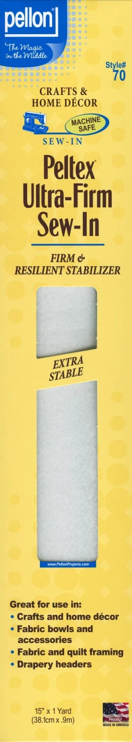 Peltex Sew-in Stabilizer Pellon - 15" x 1 yd