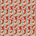 Poinsettia Radiance - Repeating Stripe Multi - W110-005-306
