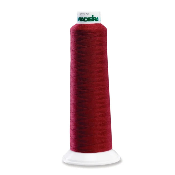 Poly 2000yd Serger Thread - Burgundy