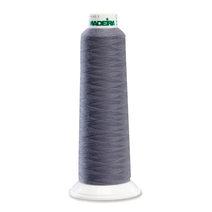 Poly 2000yd Serger Thread - Steel Grey
