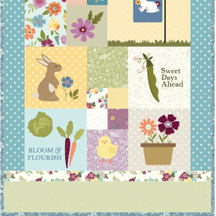 [PRE-ORDER] Cottontail Farm Ladder Quilt - Embroidery Designs