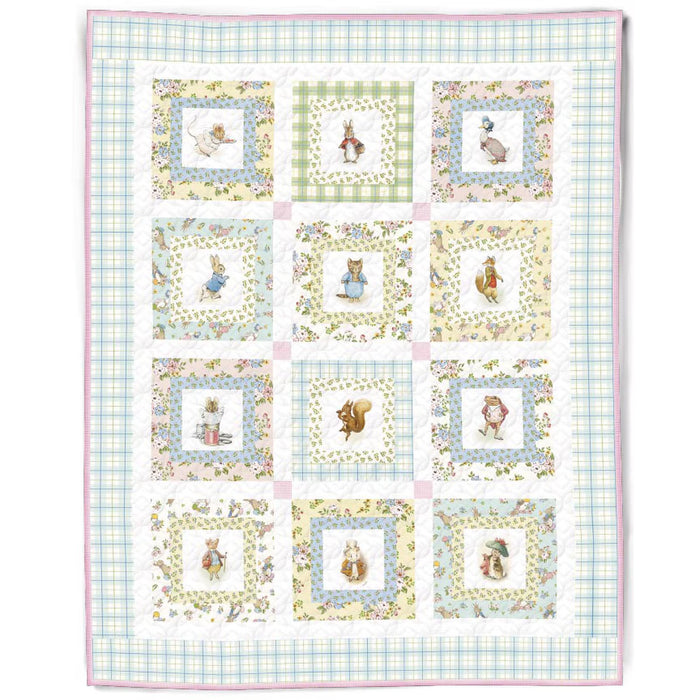 [Pre-Order] Peter Rabbit™ and Friends Quilt Fabric Kit