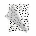 Printed White/Black Dots Tissue Paper