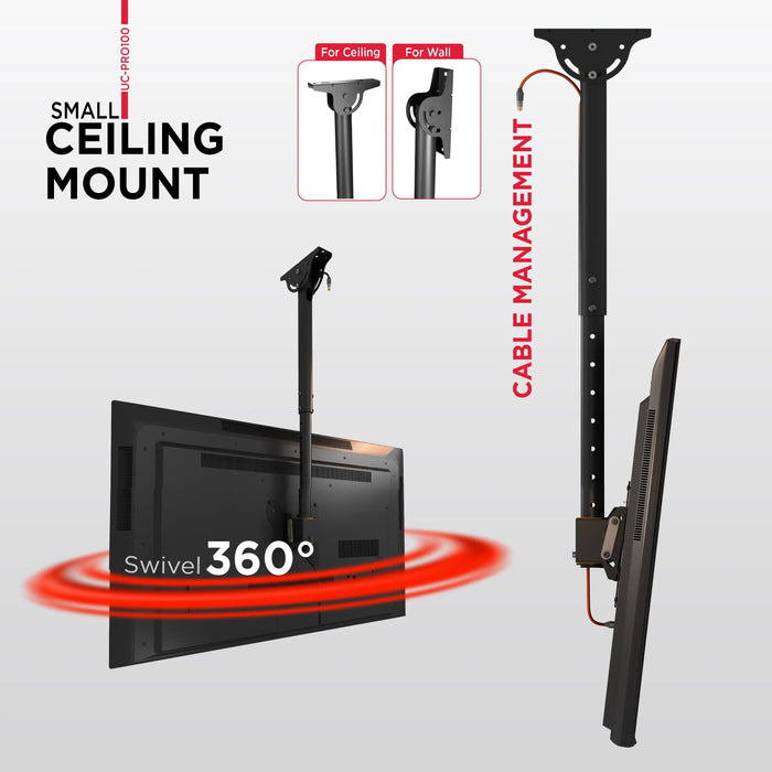 ProMounts Premium Articulating / Full Motion TV Ceiling Mount  for 23" to 42" TVs Up to 110lbs ProMounts Ceiling Mount