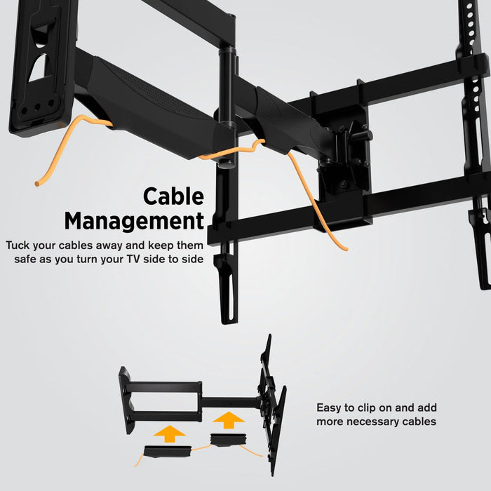 ProMounts Premium Articulating / Full-Motion TV Wall Mount for 32" to 65" TVs up to 80lbs Promounts Articulating Mount