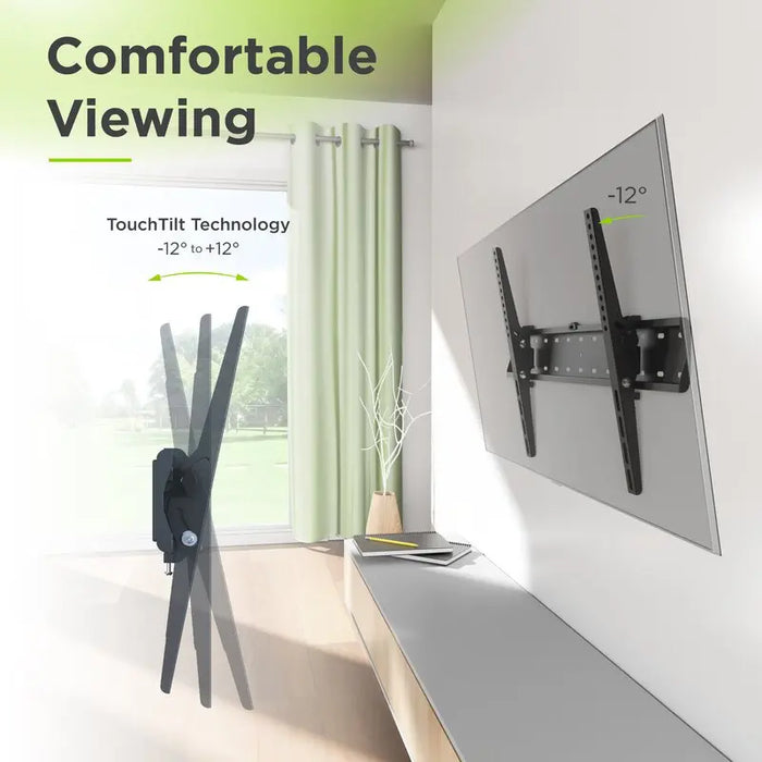 ProMounts Tilt / Tilting TV Wall Mount For 37" to 85" TVs Up to 88lbs (OMT6401) - One Products