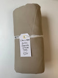 Putty Stretch Cotton Twill Remnant