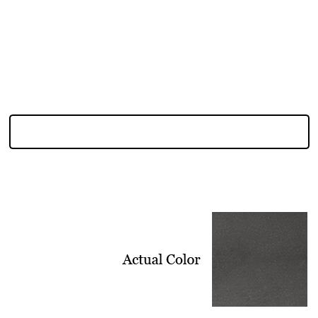 Quarter Round Charcoal Glossy 1/2x12 Wall Trim Tile