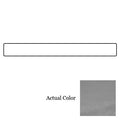 Quarter Round Gray Glossy 1/2x12 Wall Trim Tile to finish the edge of backsplash, bathroom, or shower wall