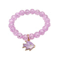 Radient Fish Charm Bracelet, Pink