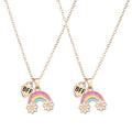 Rainbow Daisy Necklace BFF Set