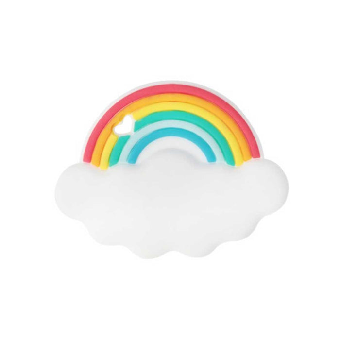 *Rainbow Shape with Cloud Silicone Teether