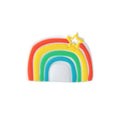 Rainbow Shape with Star Silicone Teether