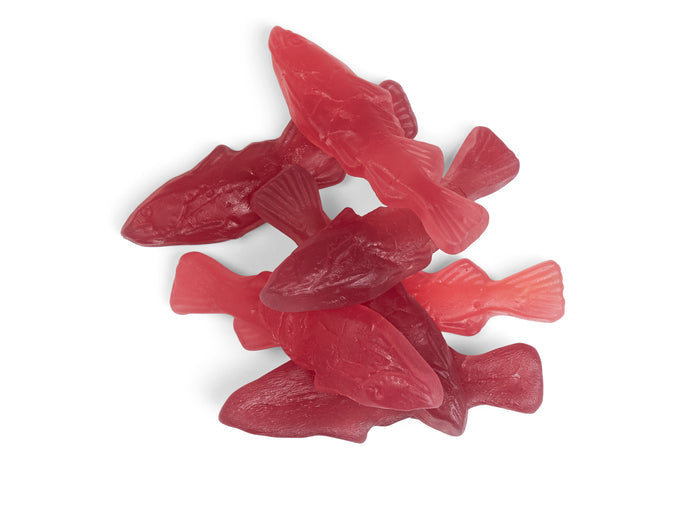 Raspberry + Blackcurrant fish mix