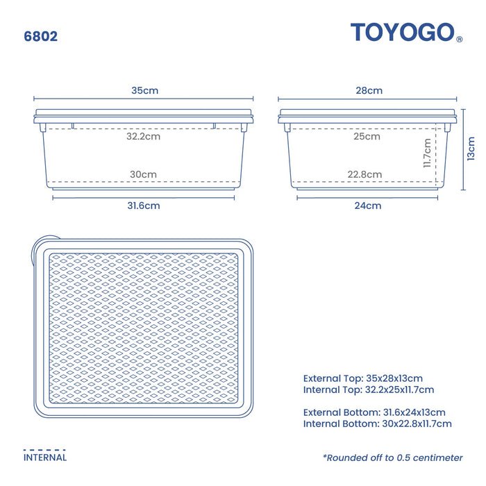 RECT BOX (6802)