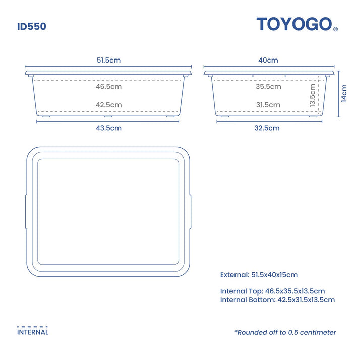 RECTANGLE BASIN (ID550)