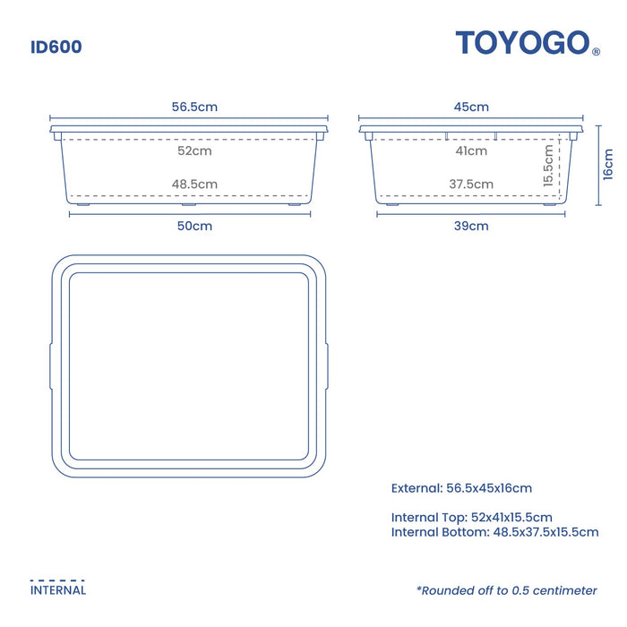 RECTANGLE BASIN (ID600)