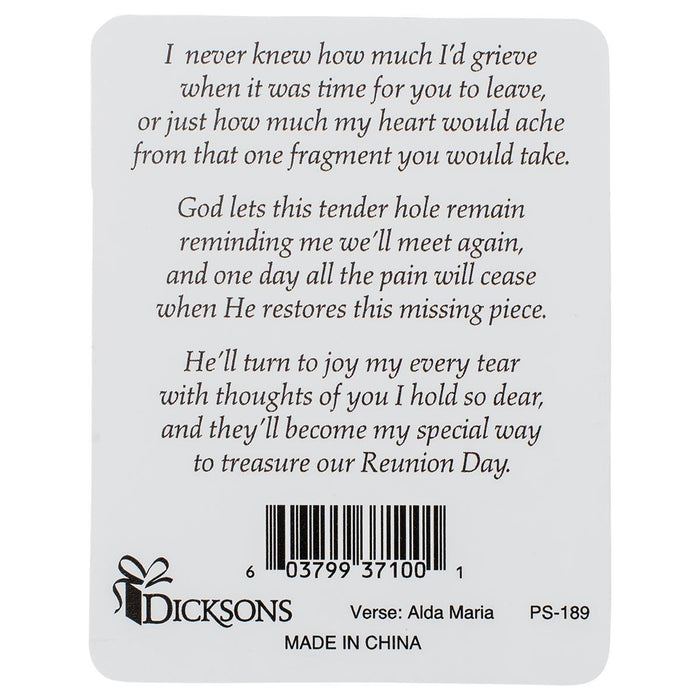 Reunion Heart Pocket Stone-Red