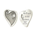 Reunion Heart Pocket Stone-Red