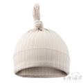 Ribbed Knot Hat - Biscuit (0-6m) (PK6) H4600BI
