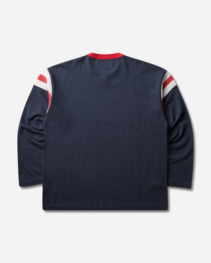 Stüssy Ls Ringer Tee Ink T-Shirts Longsleeve 1140400SJ 0864