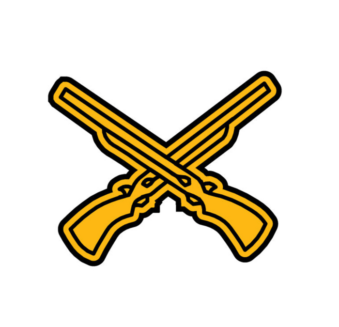 ROTC-Crossed Rifles