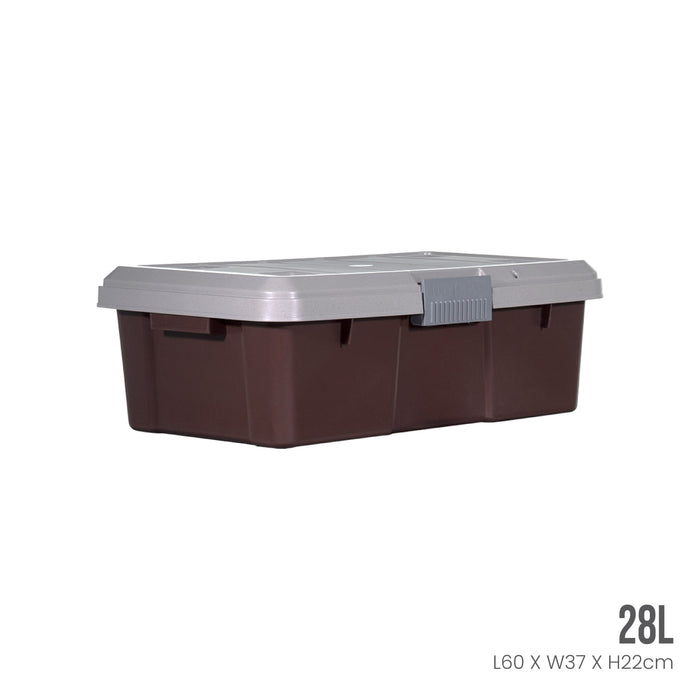 RUGGED BOX (1 CLIP) BRW (8605)