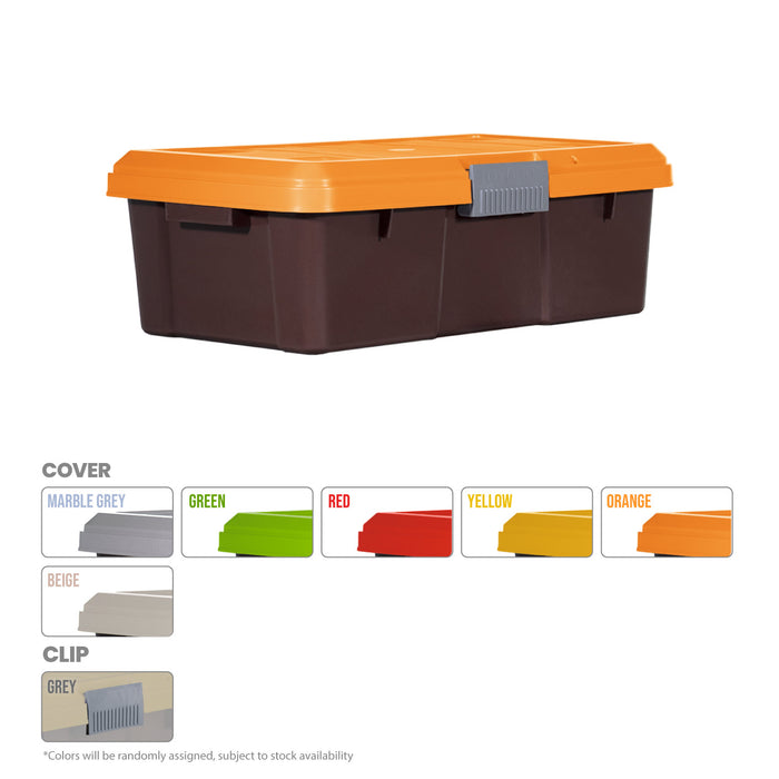 RUGGED BOX (1 CLIP) BRW (8605)