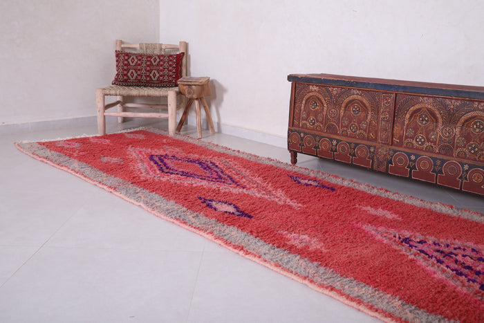 Runner handmade rug - custom wool berber carpet - Moroccan rug - custom moroccan rugs
