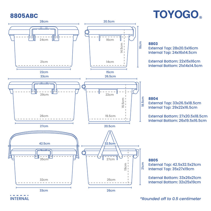 SCATOLA BOX - 3 IN 1 (8805ABC)