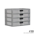 SEITON 4 TIER WIDE DRAWER (108-4)