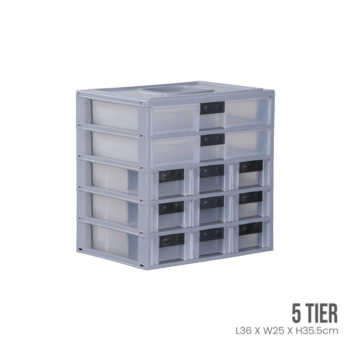 SEITON 5 TIER PARTS DRAWER (121-5)