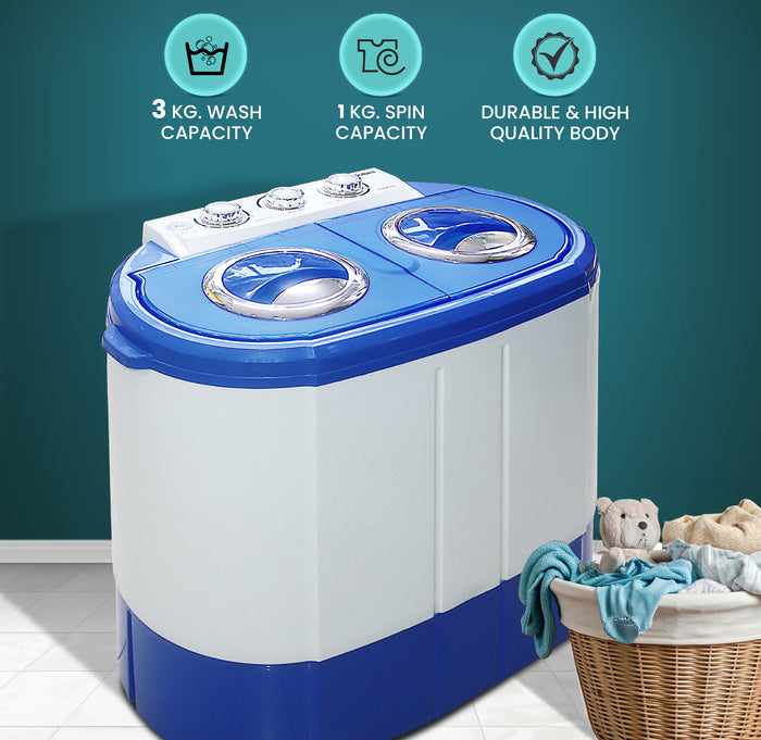 Semi automatic washing machine 3KG - NWM300