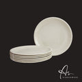 SETSU 10INCH ROUND PLATE 6S (AS5010-6)