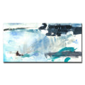 'Shadows in Color' Wrapped Canvas Wall Art